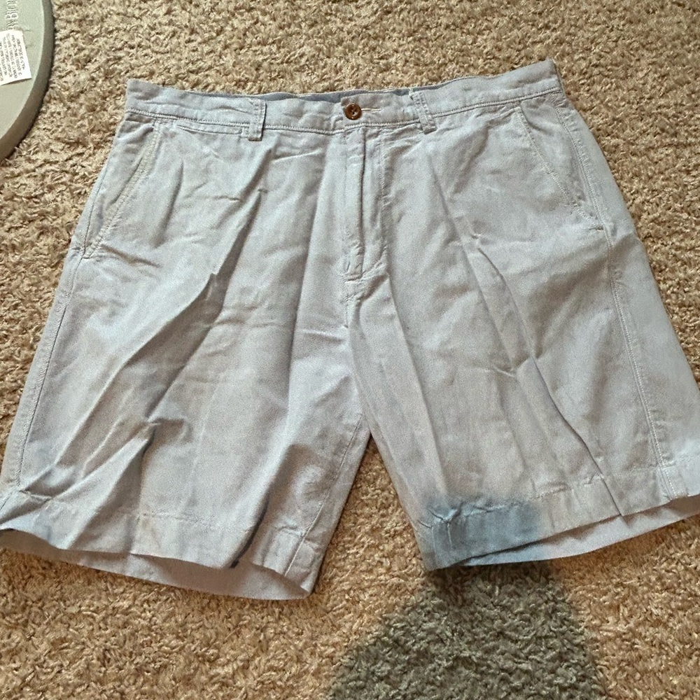 J. Crew Gray Flat Front Shorts Casual Style